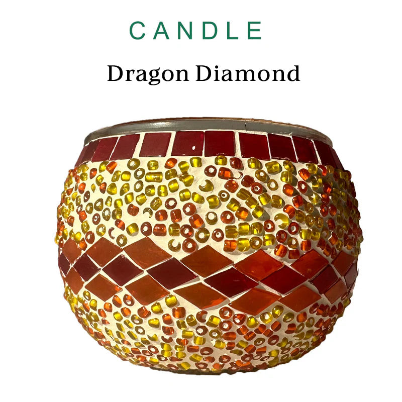 Mosaic Candle Holders