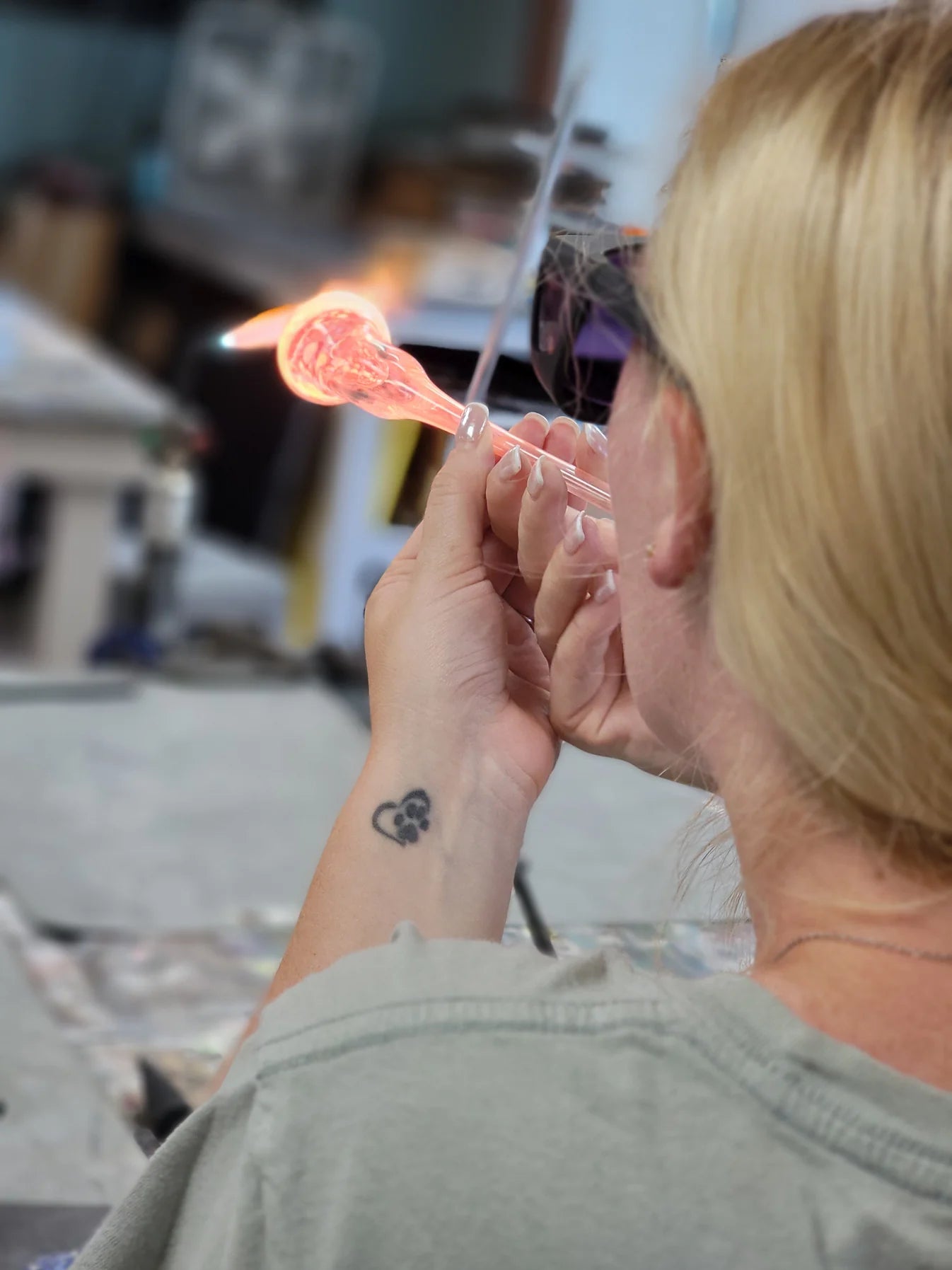 11/19/25 - Glass Blowing with Michael Peluso Glass (2nd Timers Class ONLY) - 5PM
