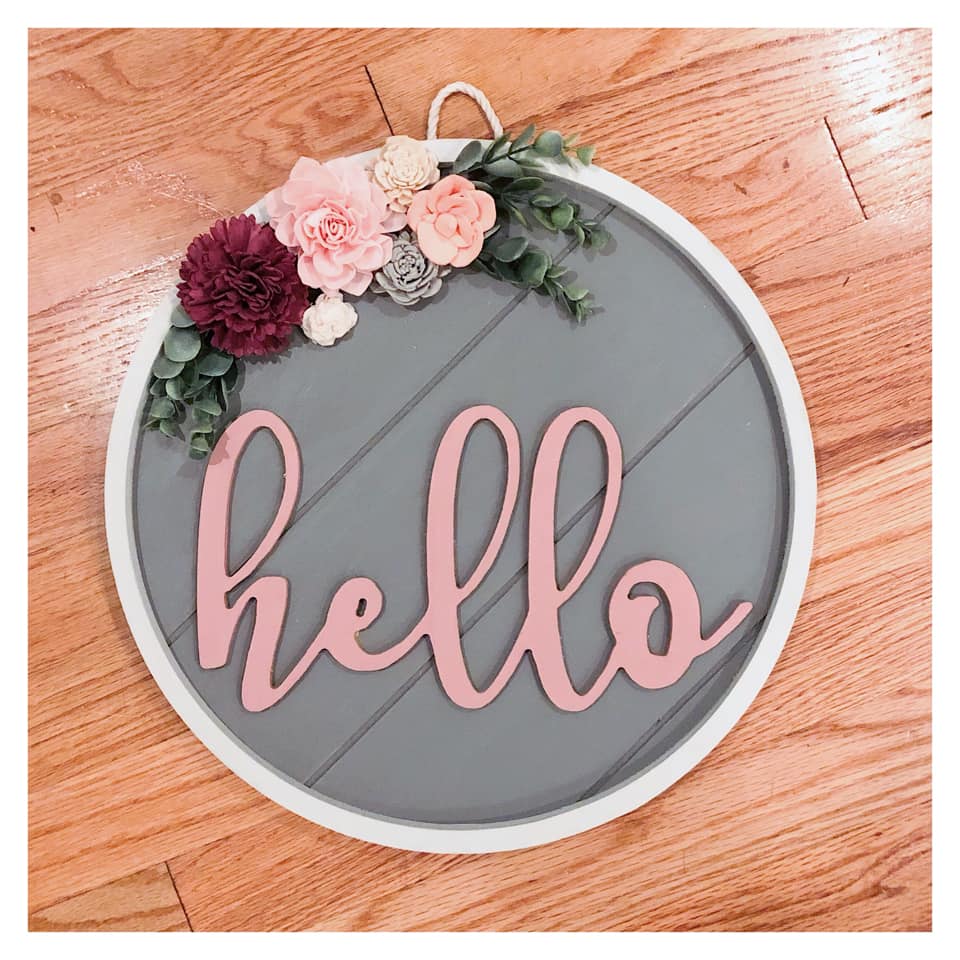 05/12/25 - Hello 3D Doorhanger - 6PM