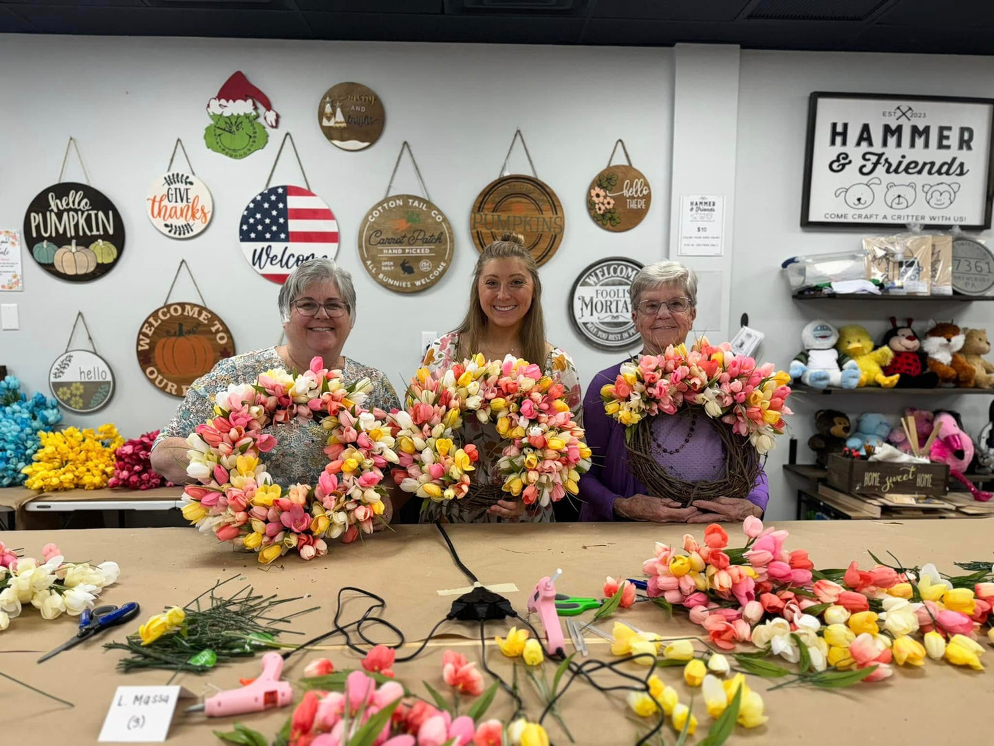Tulip Wreaths