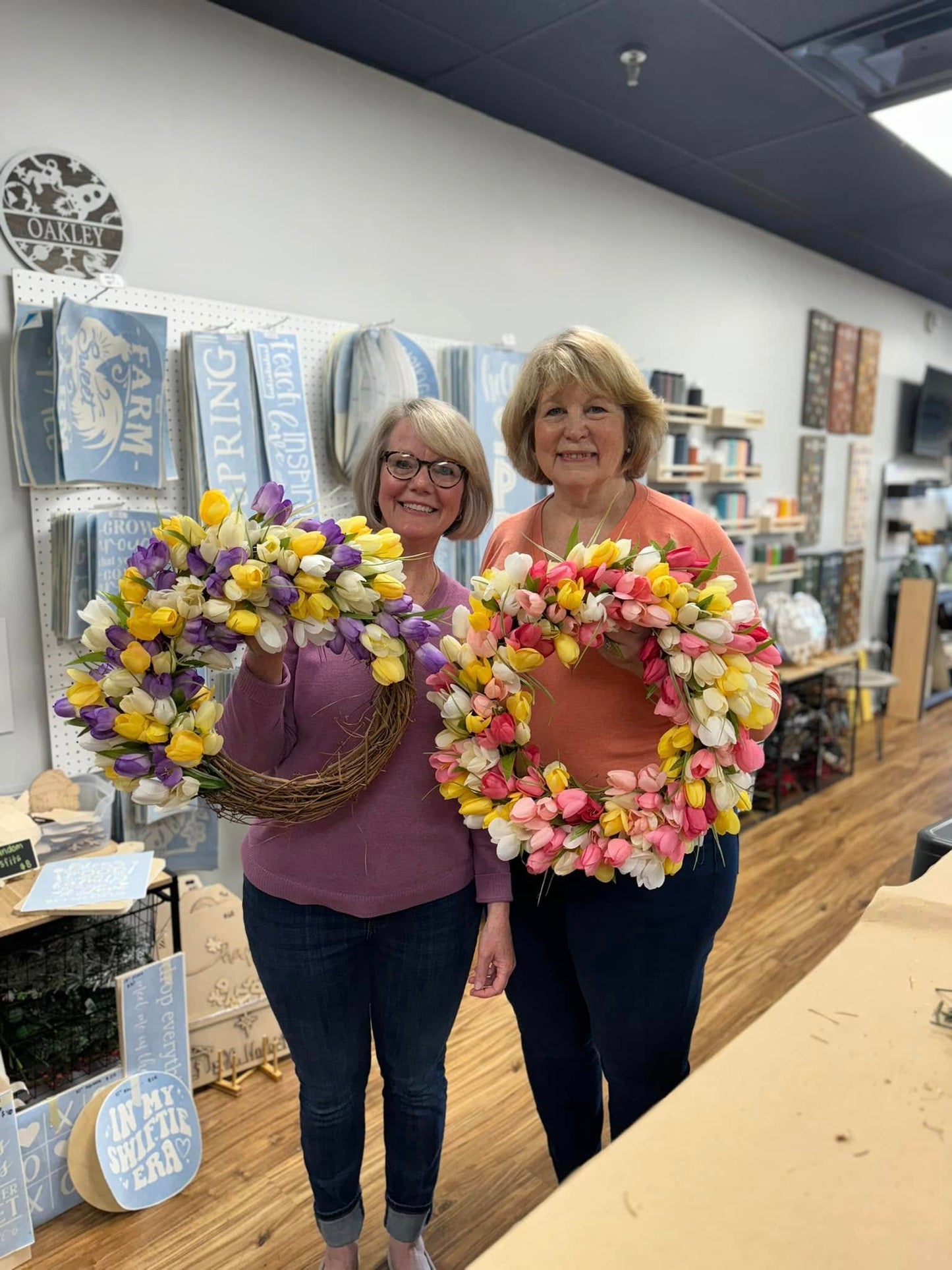 Tulip Wreaths