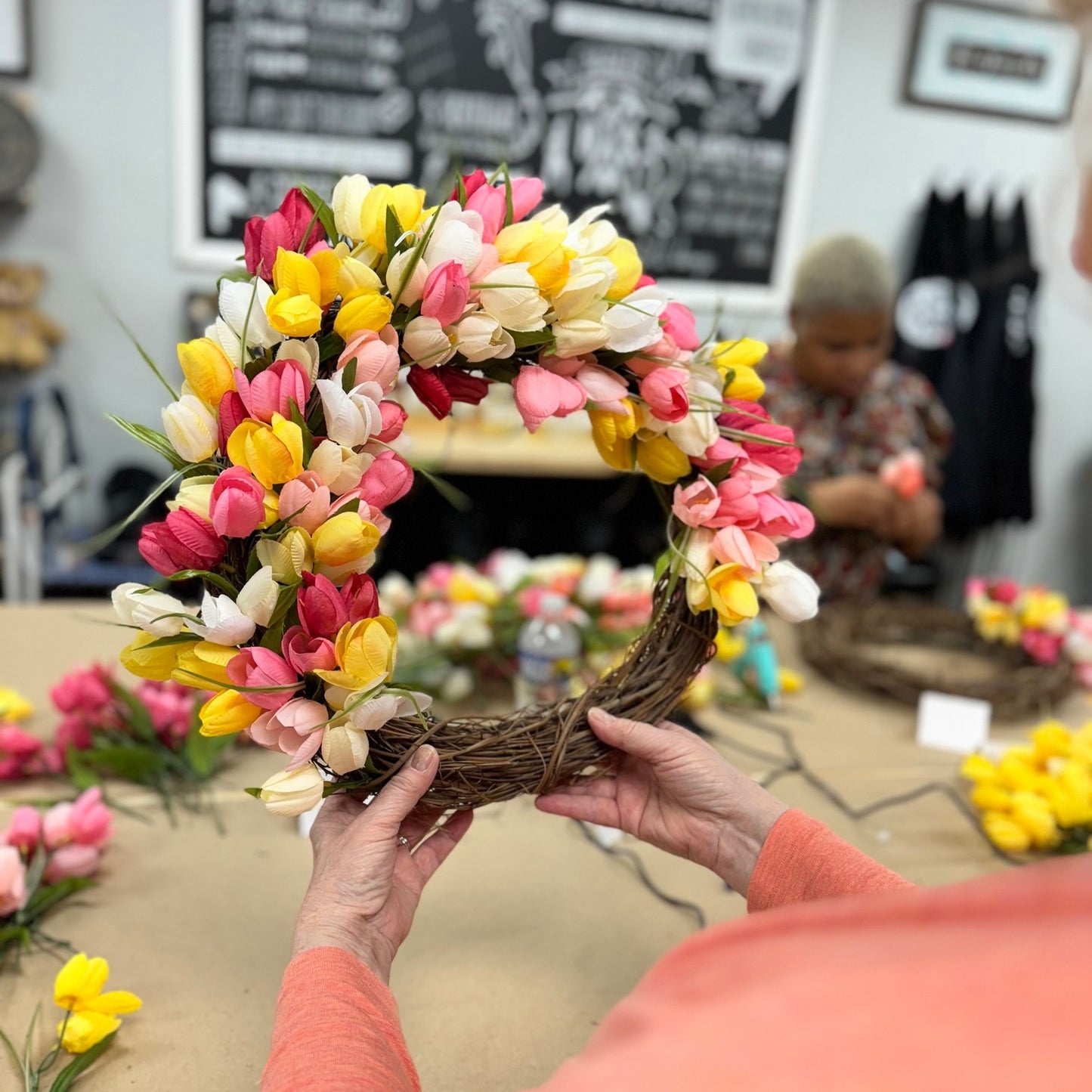 Tulip Wreaths