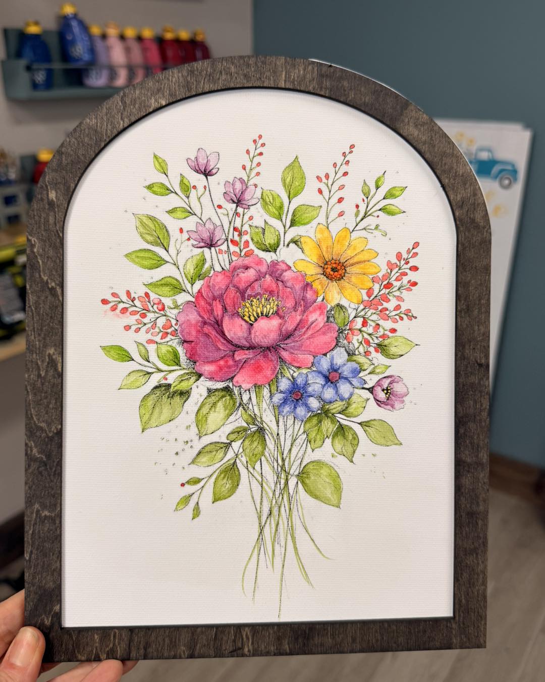 06/18/26 - Bloom & Brush | Birth Flower Intro to Watercolors - 6PM