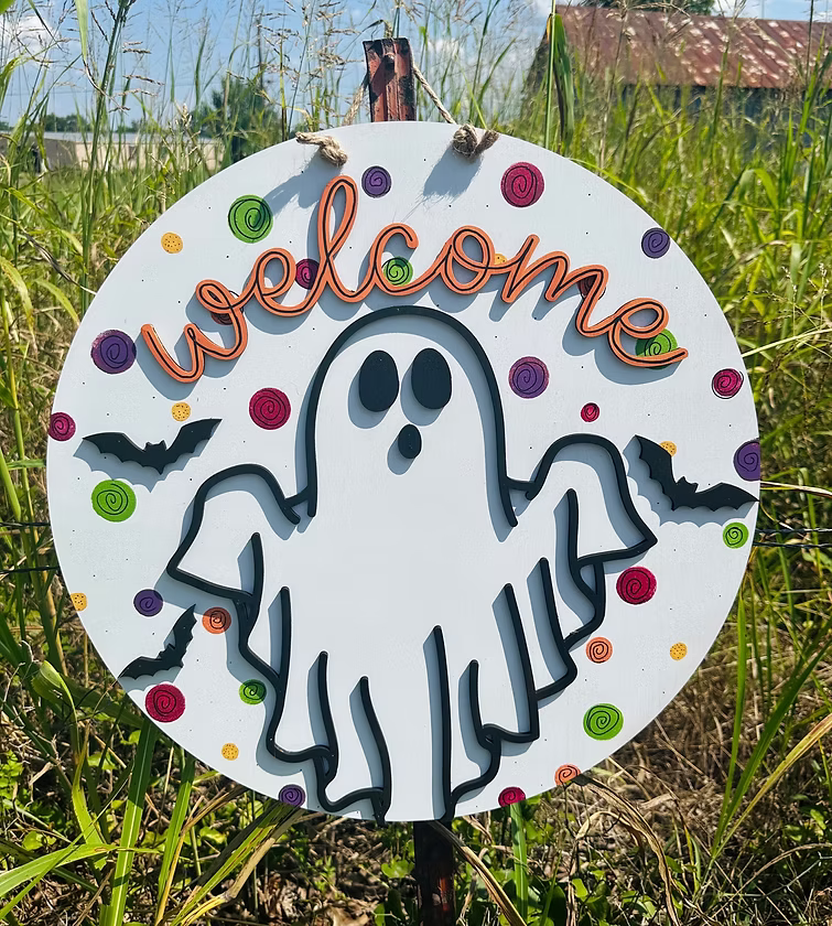 09/25/25 - EXTRA LARGE 3D Fall & Halloween Door Hangers - 6:00PM