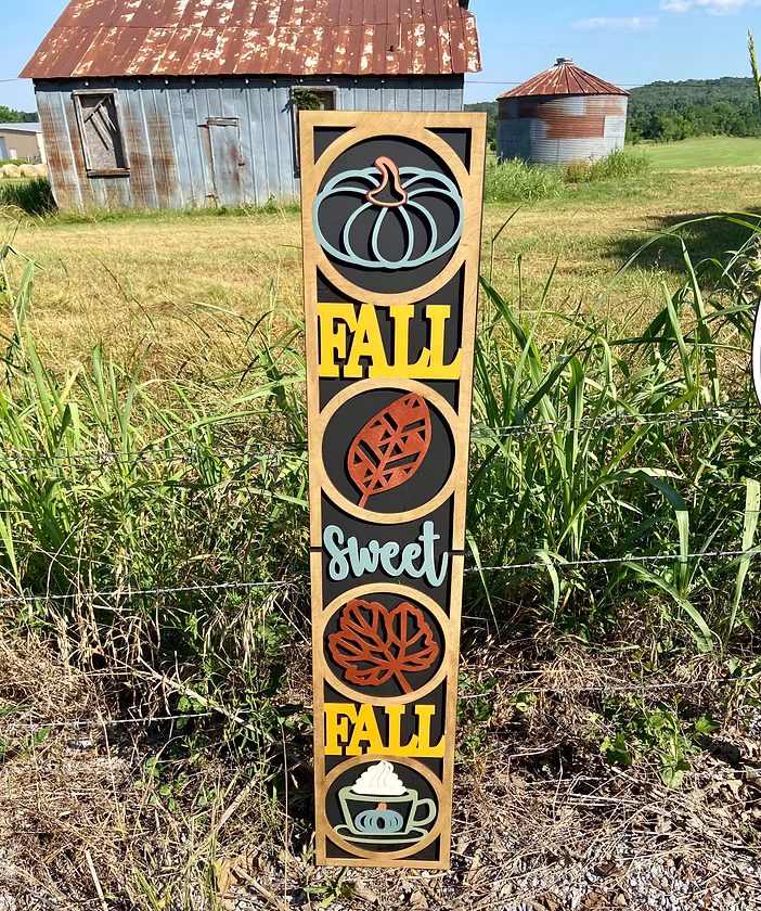 10/06/25 - FALL & HALLOWEEN 3D Porch Leaners - 6PM