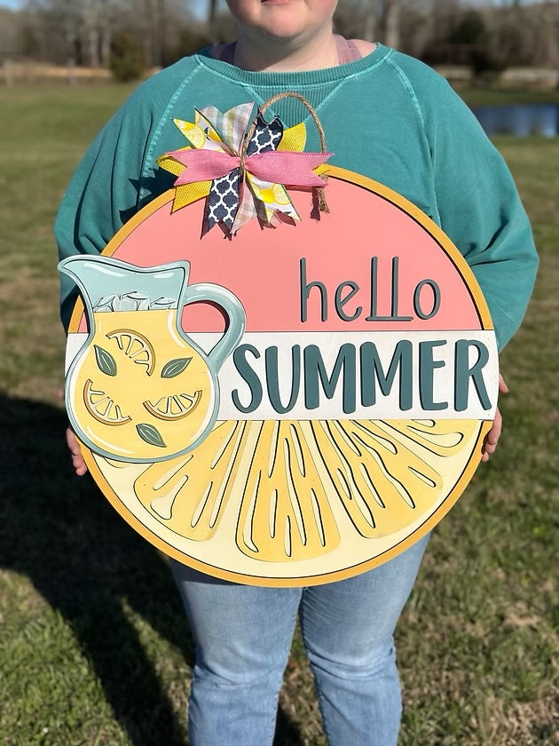07/02/25 - EXTRA LARGE 3D SUMMER DoorHangers - 6PM