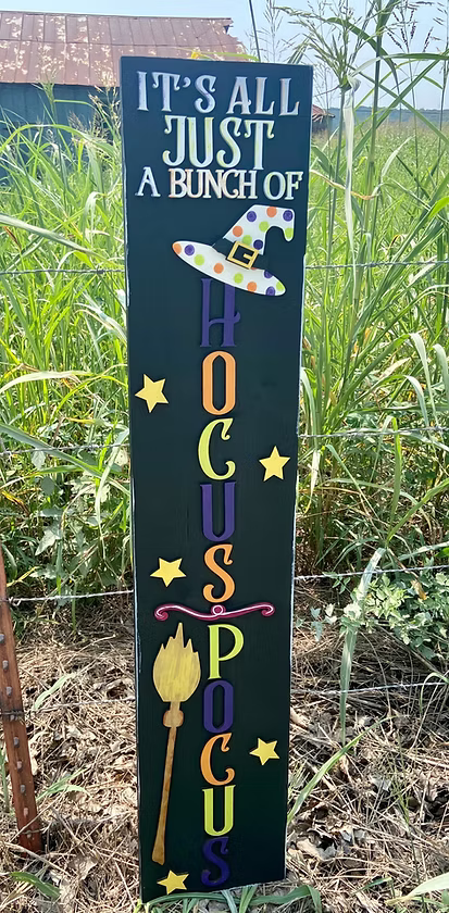 10/06/25 - FALL & HALLOWEEN 3D Porch Leaners - 6PM