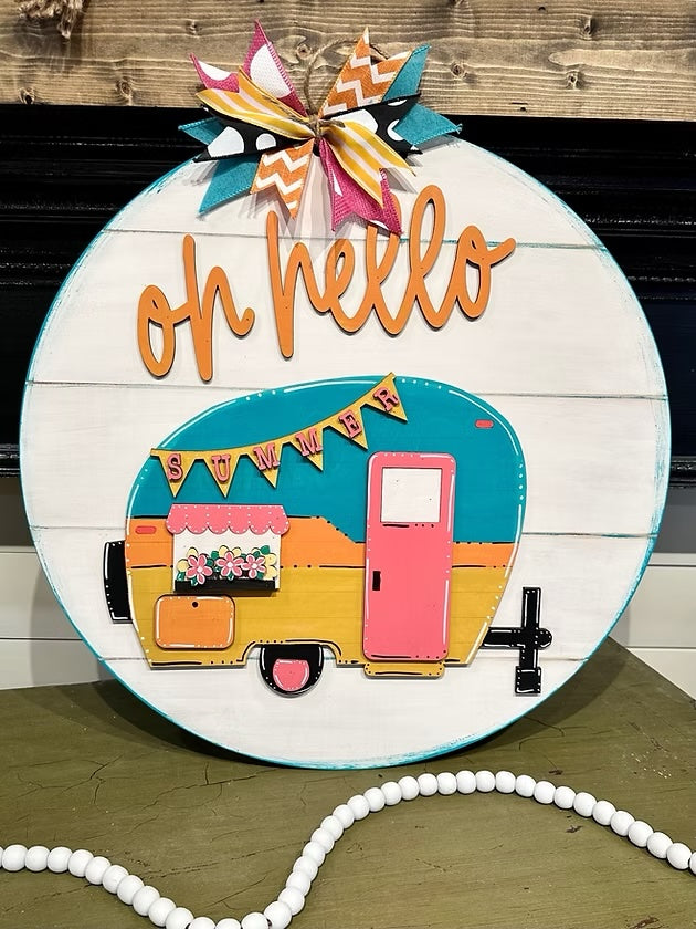 07/02/25 - EXTRA LARGE 3D SUMMER DoorHangers - 6PM