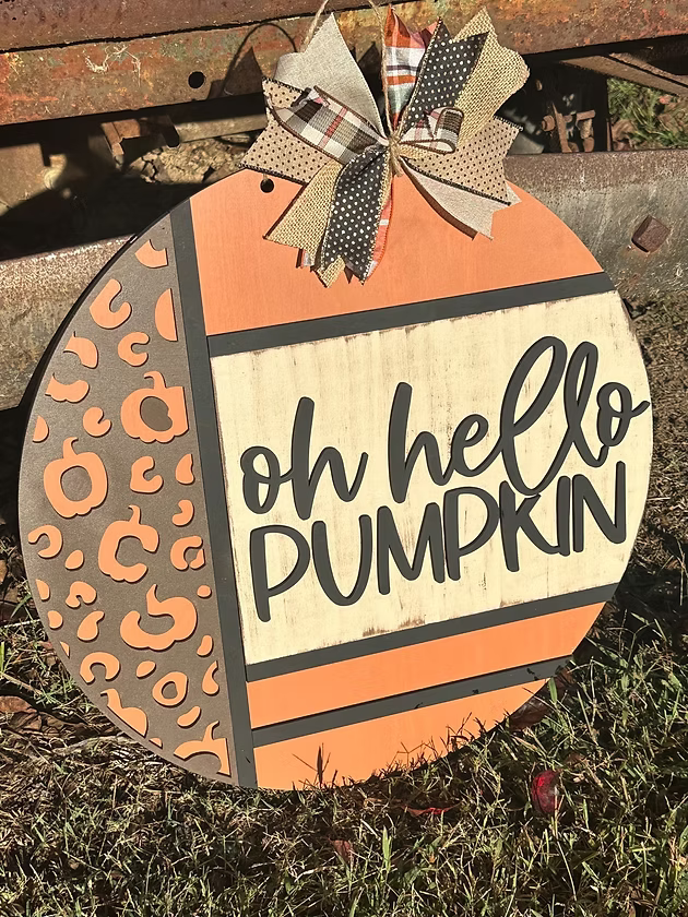 09/25/25 - EXTRA LARGE 3D Fall & Halloween Door Hangers - 6:00PM