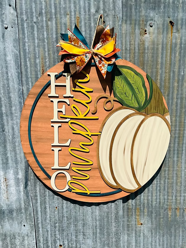 09/25/25 - EXTRA LARGE 3D Fall & Halloween Door Hangers - 6:00PM