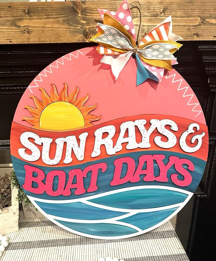 07/02/25 - EXTRA LARGE 3D SUMMER DoorHangers - 6PM