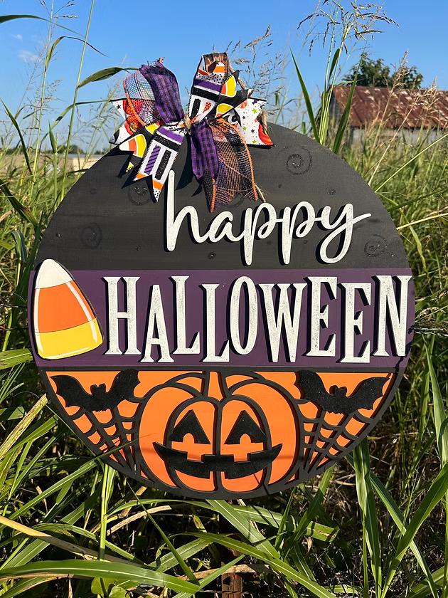 09/25/25 - EXTRA LARGE 3D Fall & Halloween Door Hangers - 6:00PM