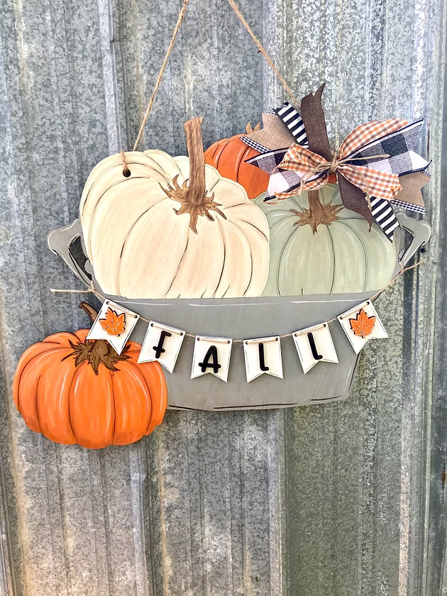 09/25/25 - EXTRA LARGE 3D Fall & Halloween Door Hangers - 6:00PM