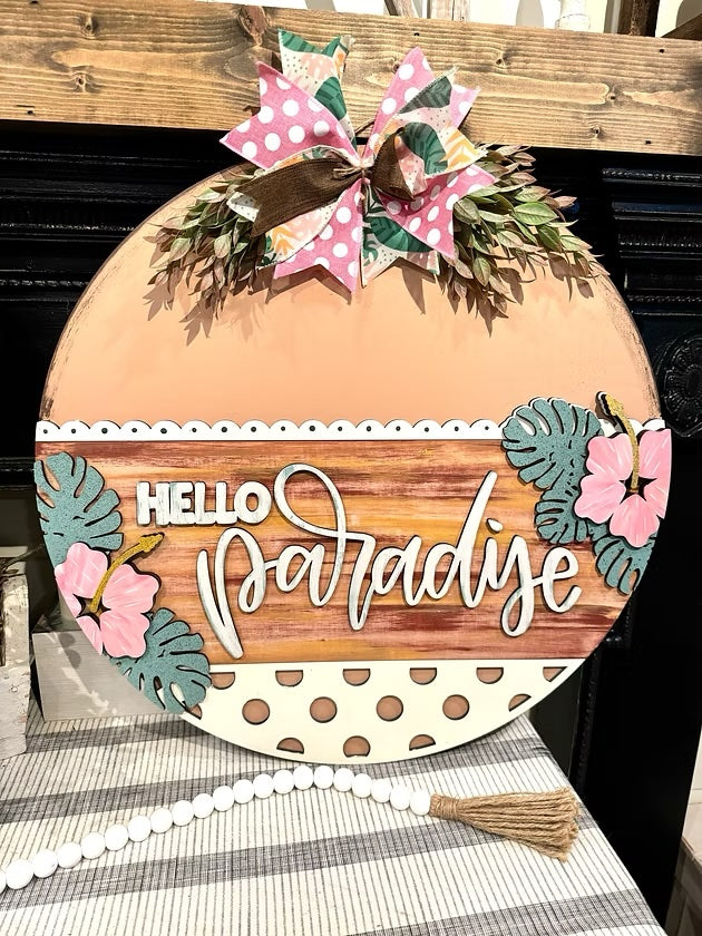 07/02/25 - EXTRA LARGE 3D SUMMER DoorHangers - 6PM