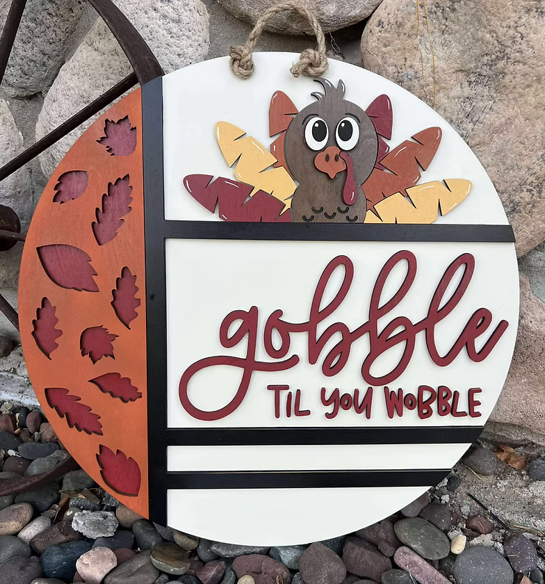 09/25/25 - EXTRA LARGE 3D Fall & Halloween Door Hangers - 6:00PM