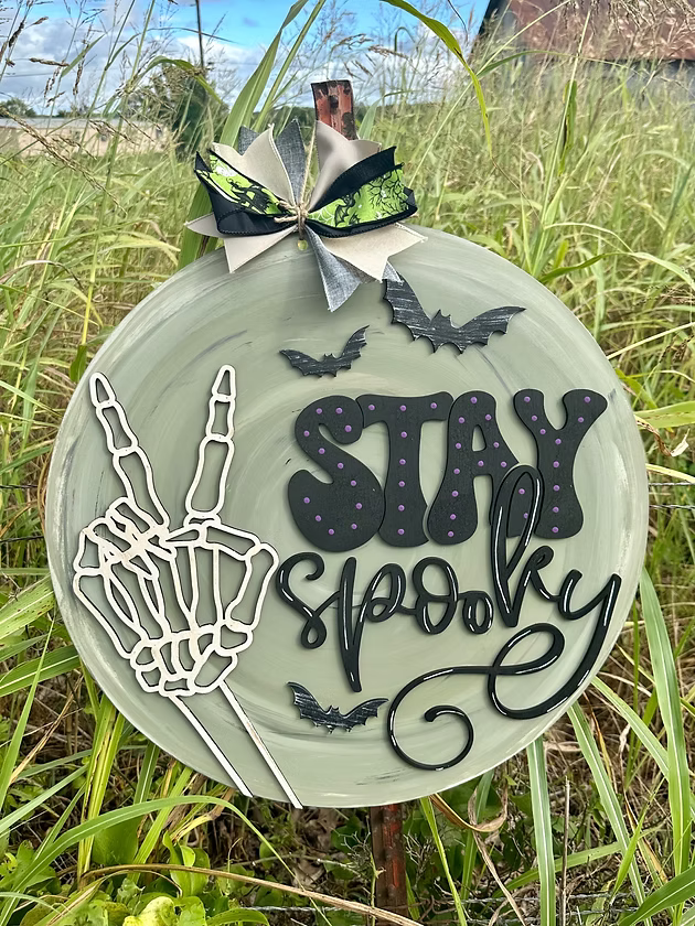 09/25/25 - EXTRA LARGE 3D Fall & Halloween Door Hangers - 6:00PM