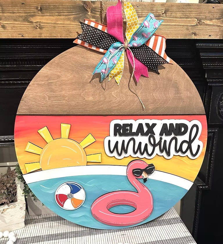 07/02/25 - EXTRA LARGE 3D SUMMER DoorHangers - 6PM