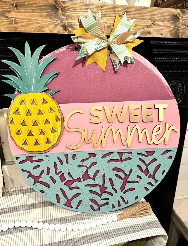 07/02/25 - EXTRA LARGE 3D SUMMER DoorHangers - 6PM