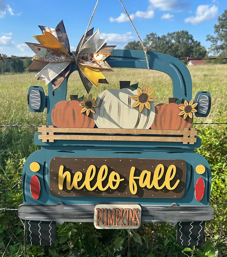 09/25/25 - EXTRA LARGE 3D Fall & Halloween Door Hangers - 6:00PM