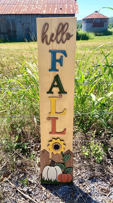 10/06/25 - FALL & HALLOWEEN 3D Porch Leaners - 6PM