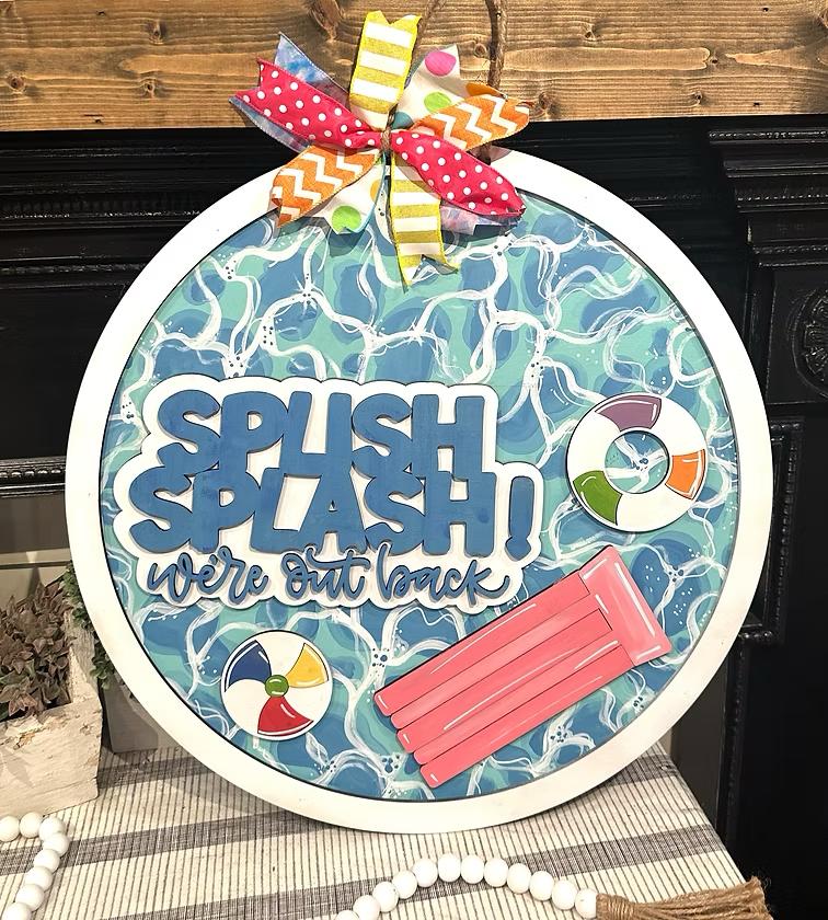 07/02/25 - EXTRA LARGE 3D SUMMER DoorHangers - 6PM