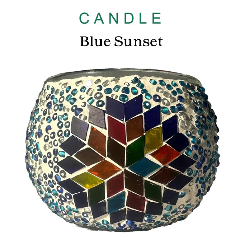 Mosaic Candle Holders