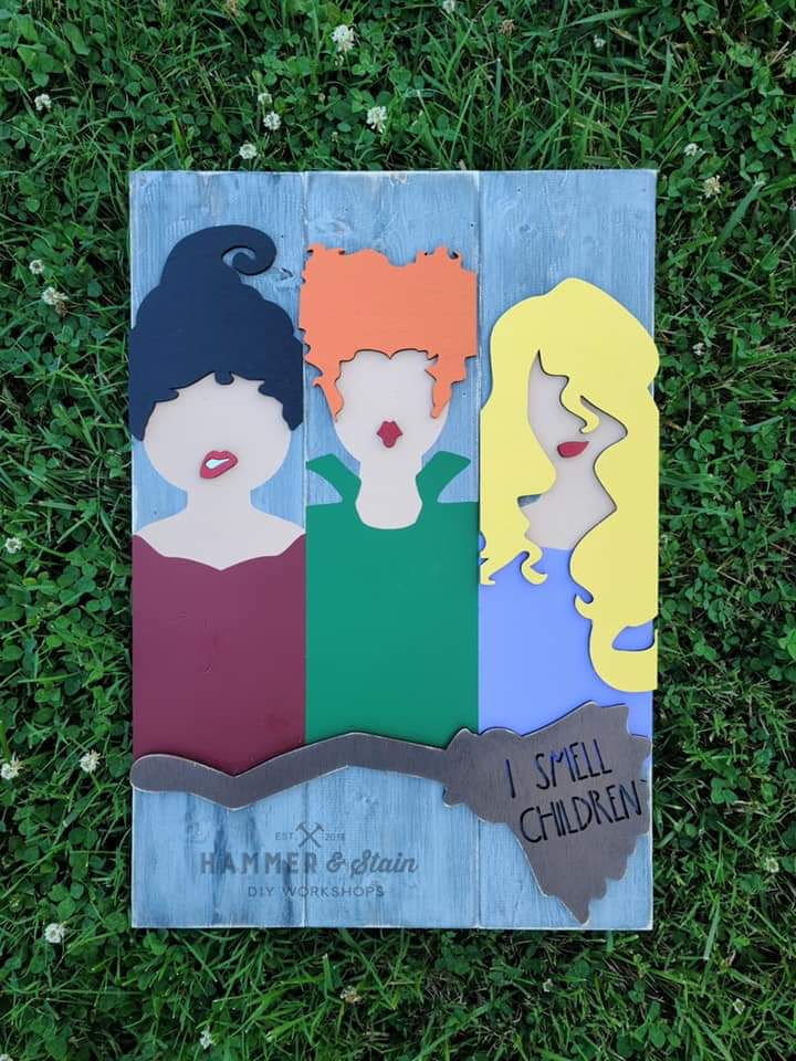 Three Witches 3D Pallet
