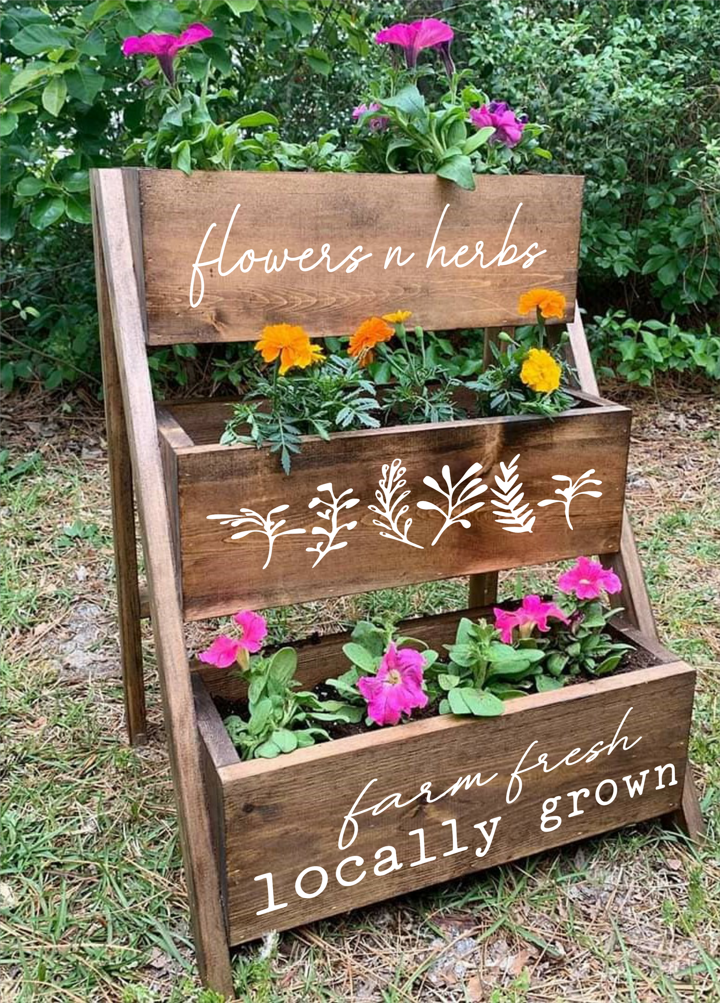 Three Tiered Planters