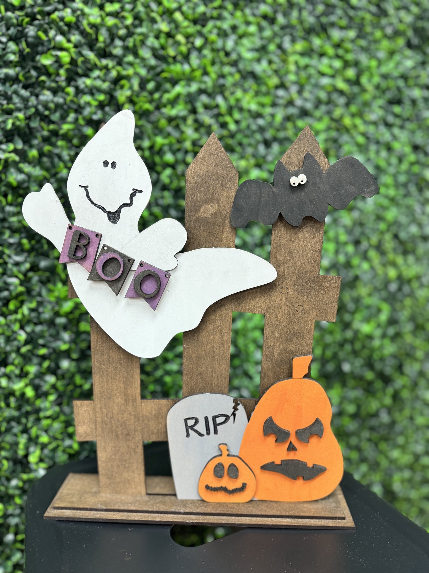 Halloween Ghost Fence Interchangeable KIT