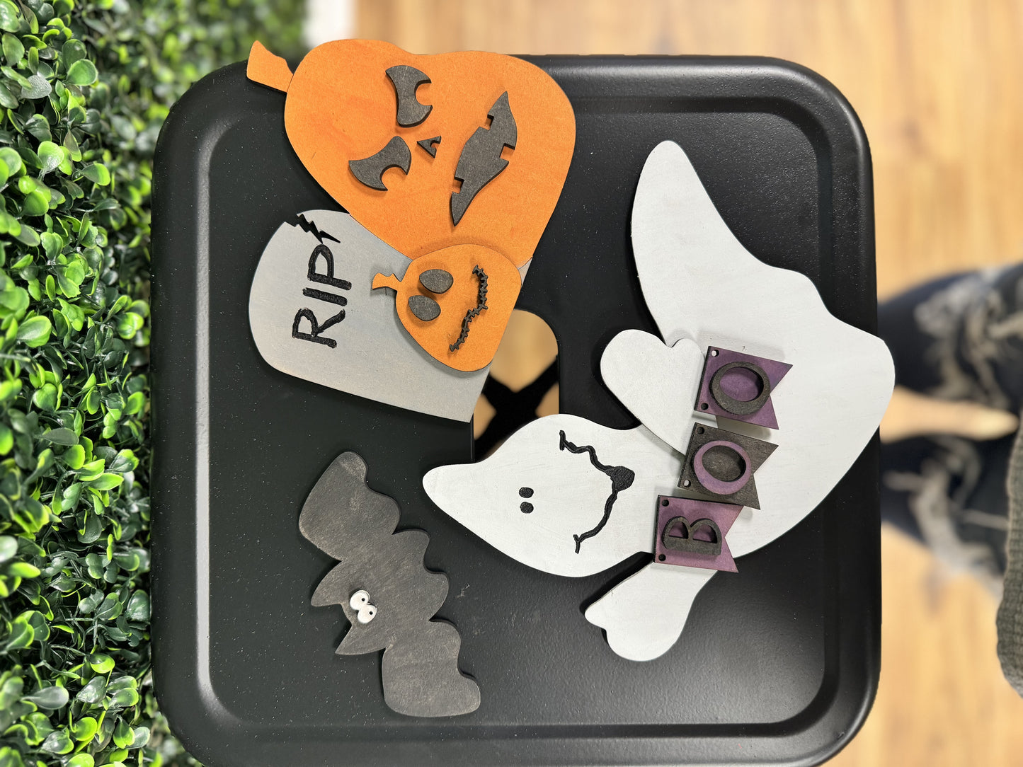 Halloween Ghost Fence Interchangeable KIT
