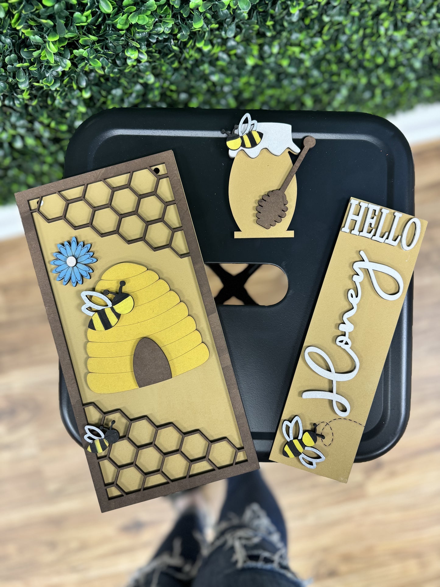 Hello Honey Sign Post Interchangeables KIT