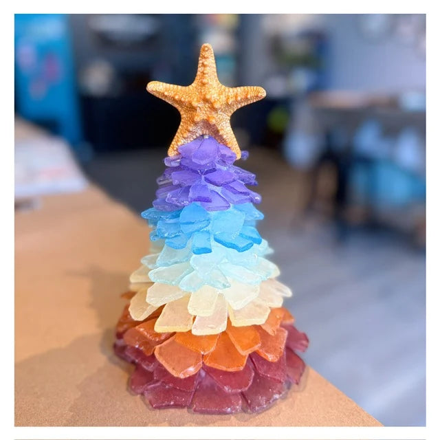 Hammer @ Home | Rainbow Sea Glass Tree