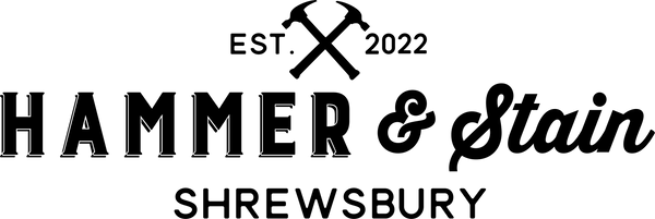 Hammer and Stain Shrewsbury logo