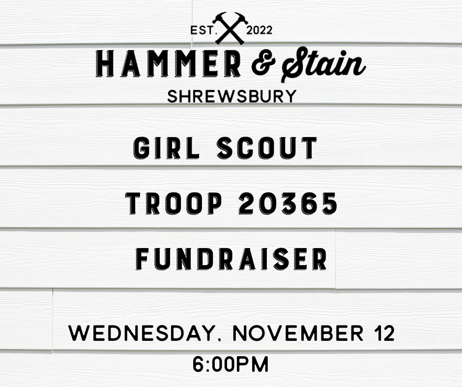 11/12/25 - Girl Scout Troop 20365 Fundraiser - 6PM