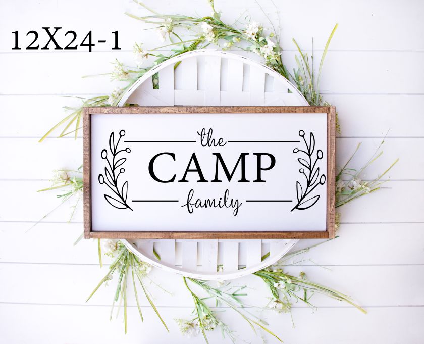 Medium Framed Signs
