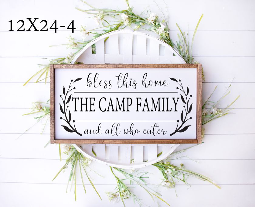 Medium Framed Signs