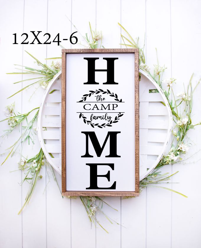 Medium Framed Signs