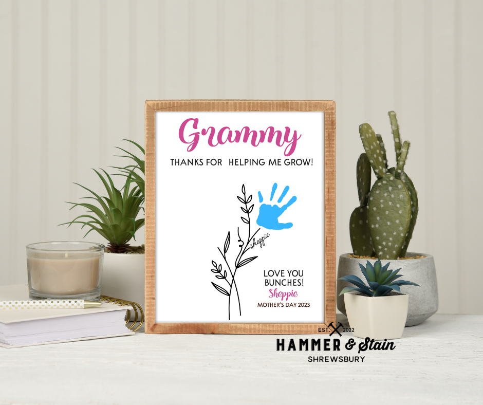 Mother's Day Handprint Project