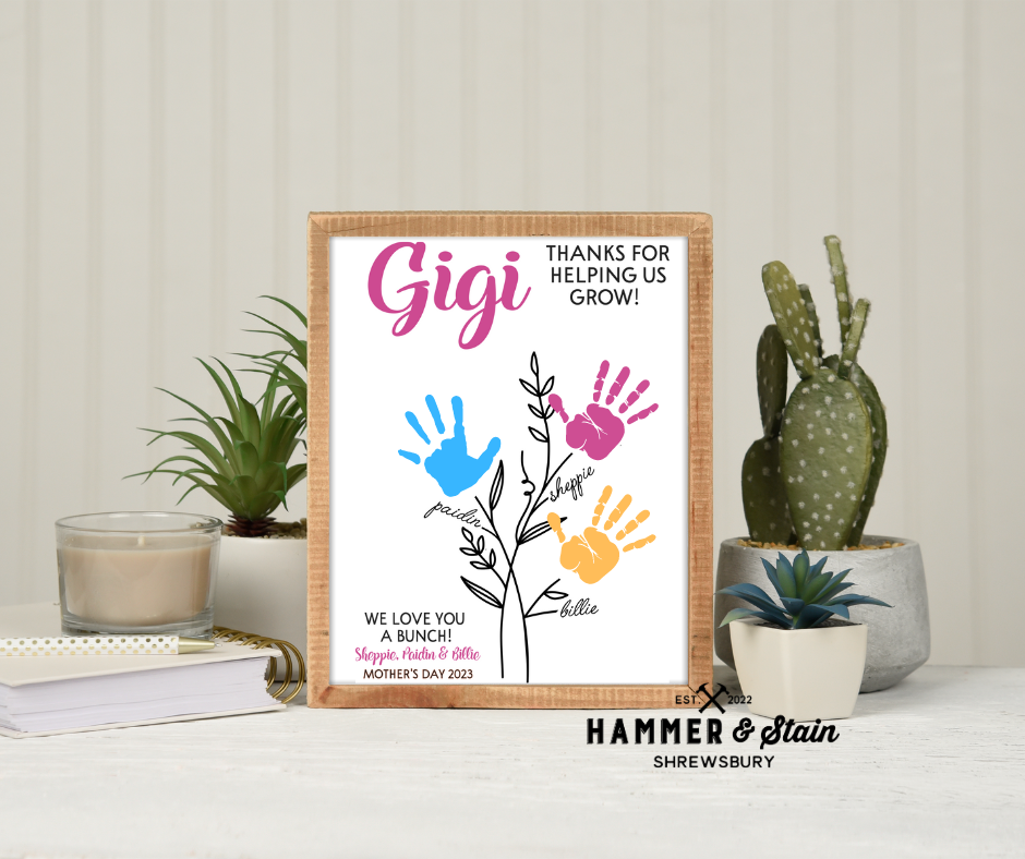 Mother's Day Handprint Project