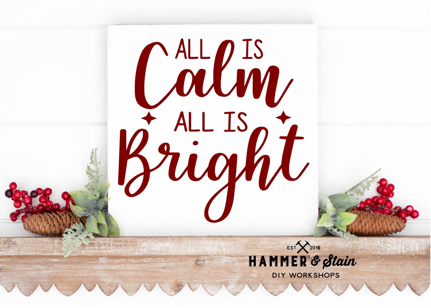 Holiday & Winter Squares - Perfect for Kids or Adults - Hammer @ Home Kit