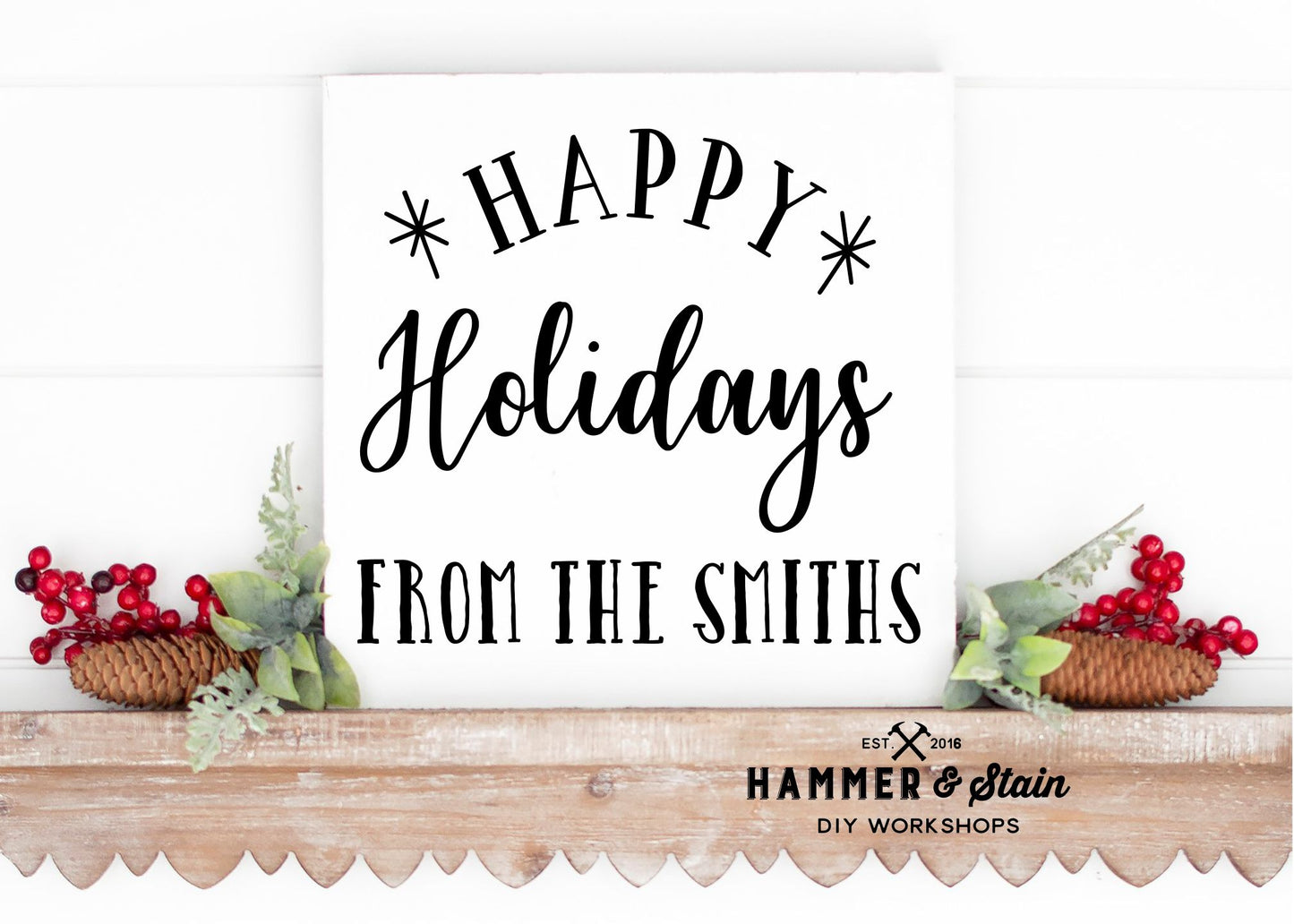 Holiday & Winter Squares - Perfect for Kids or Adults - Hammer @ Home Kit