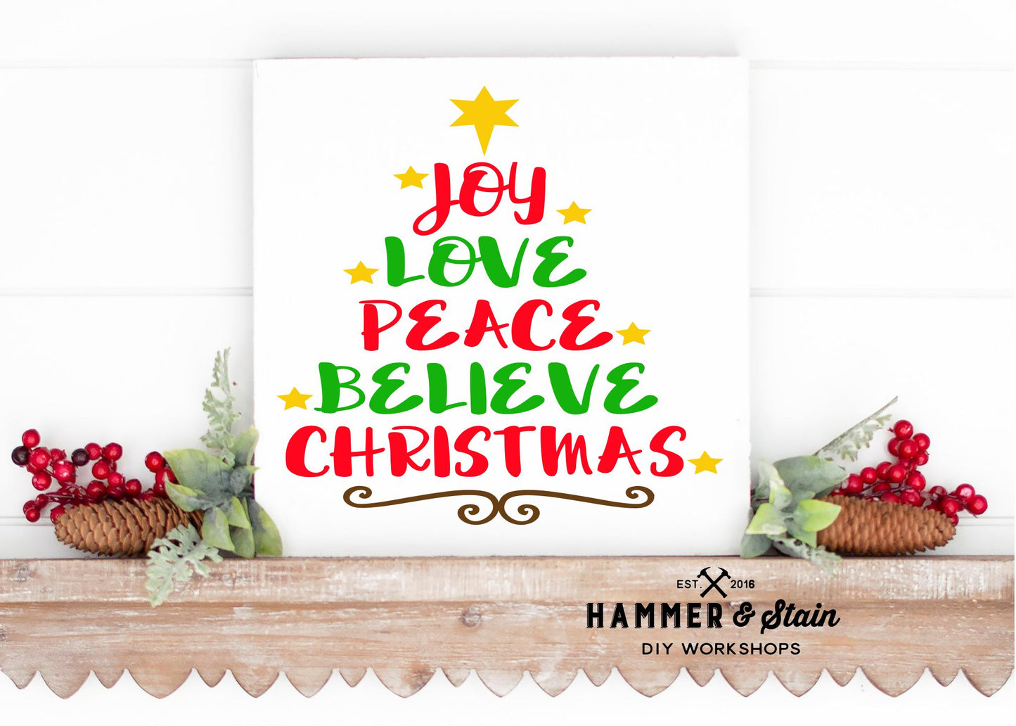 Holiday & Winter Squares - Perfect for Kids or Adults - Hammer @ Home Kit