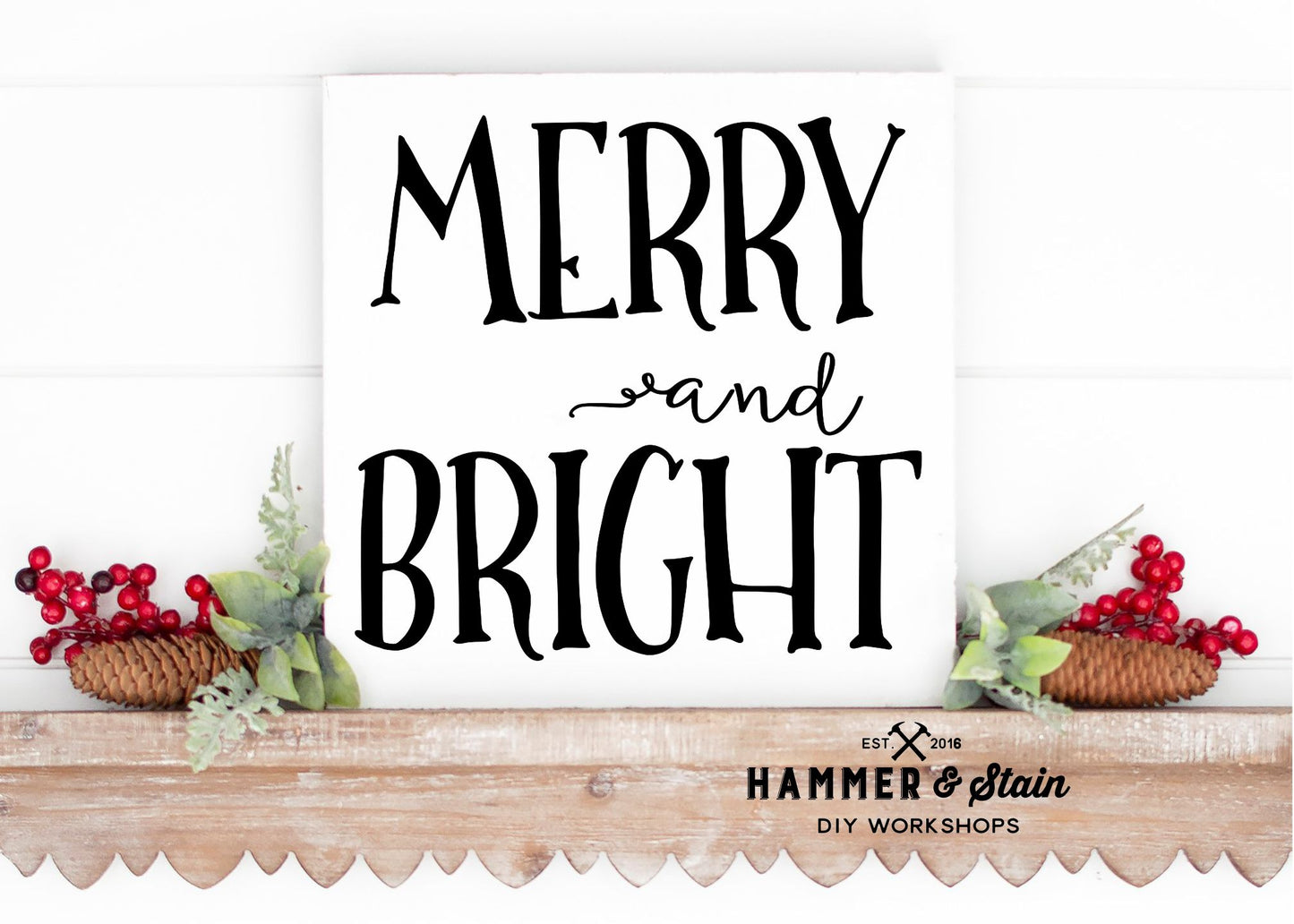 Holiday & Winter Squares - Perfect for Kids or Adults - Hammer @ Home Kit