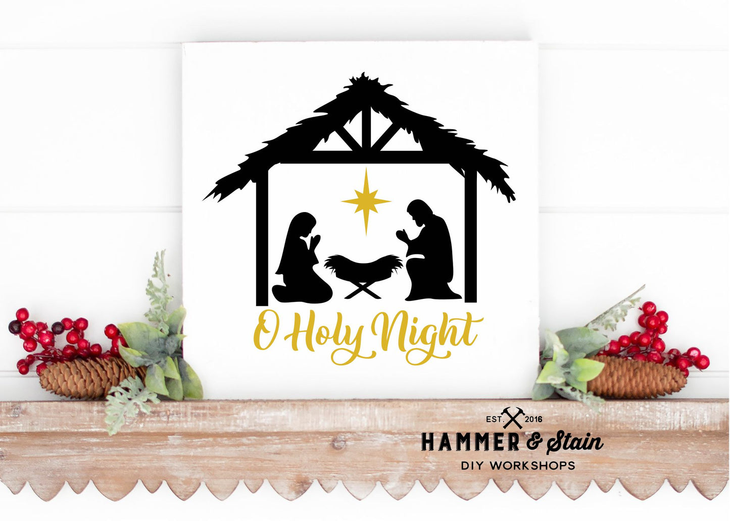 Holiday & Winter Squares - Perfect for Kids or Adults - Hammer @ Home Kit