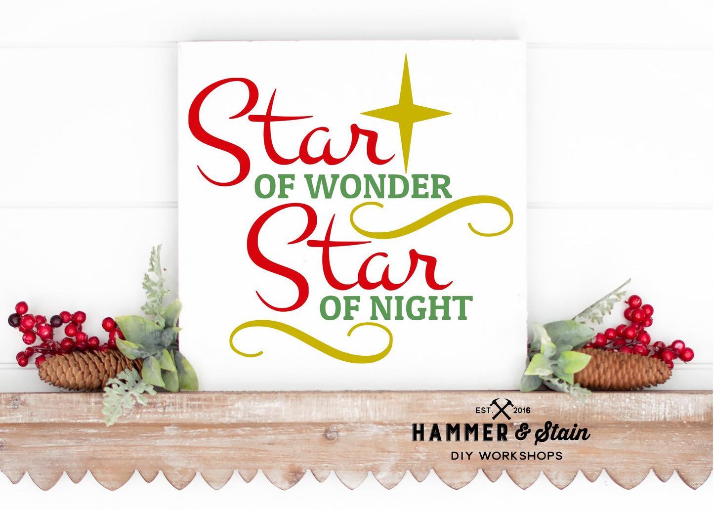 Holiday & Winter Squares - Perfect for Kids or Adults - Hammer @ Home Kit