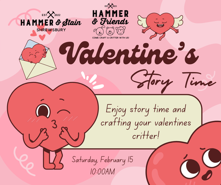 02/15/25 - Hammer & Friends Story Time - 10AM