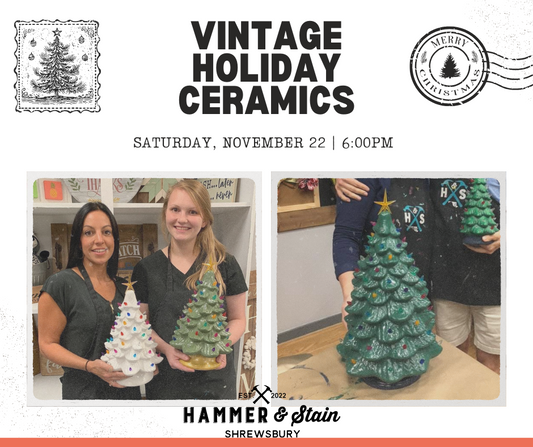 11/22/25 - Holiday Ceramics - 1PM