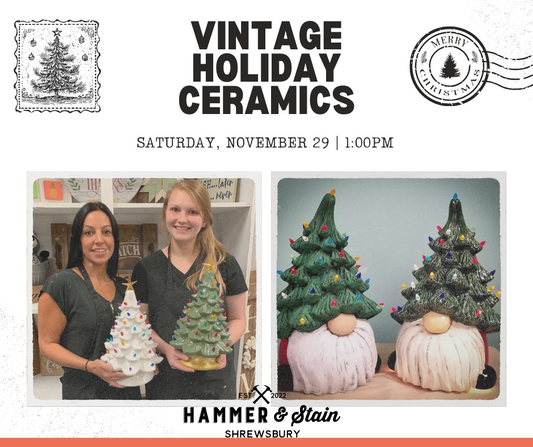 11/29/25 - Holiday Ceramics - 1PM