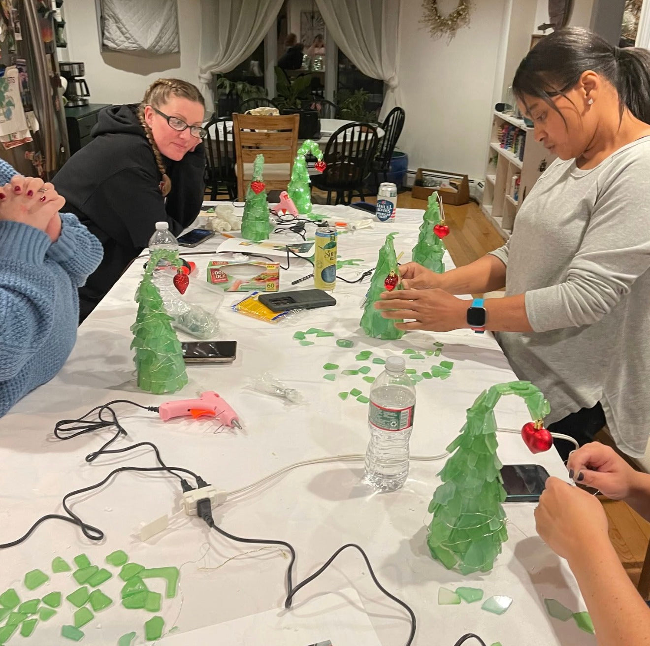 11/23/25 - Grinchy Sea Glass Trees with Kristine