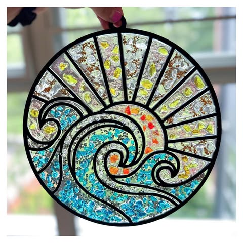 06/12/26 - Beautifully Broken: Crushed Glass Suncatchers - 6PM